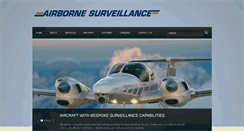 Desktop Screenshot of airbornesurveillance.com