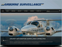 Tablet Screenshot of airbornesurveillance.com